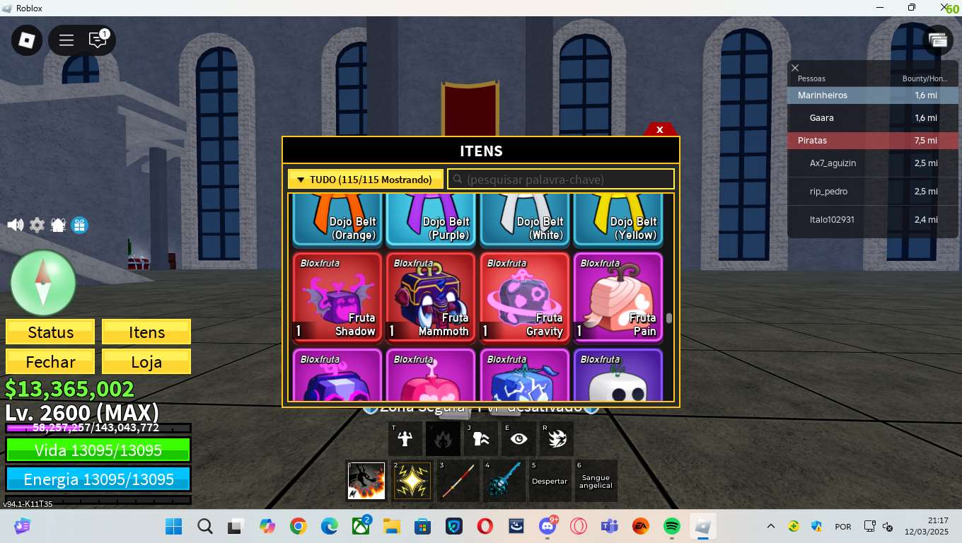 vendo conta de roblox